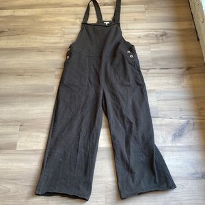 Rylee & Cru dark gray overall